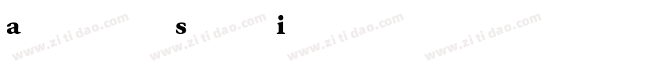 Adobe Garamond Semibold Italic Expert字体转换